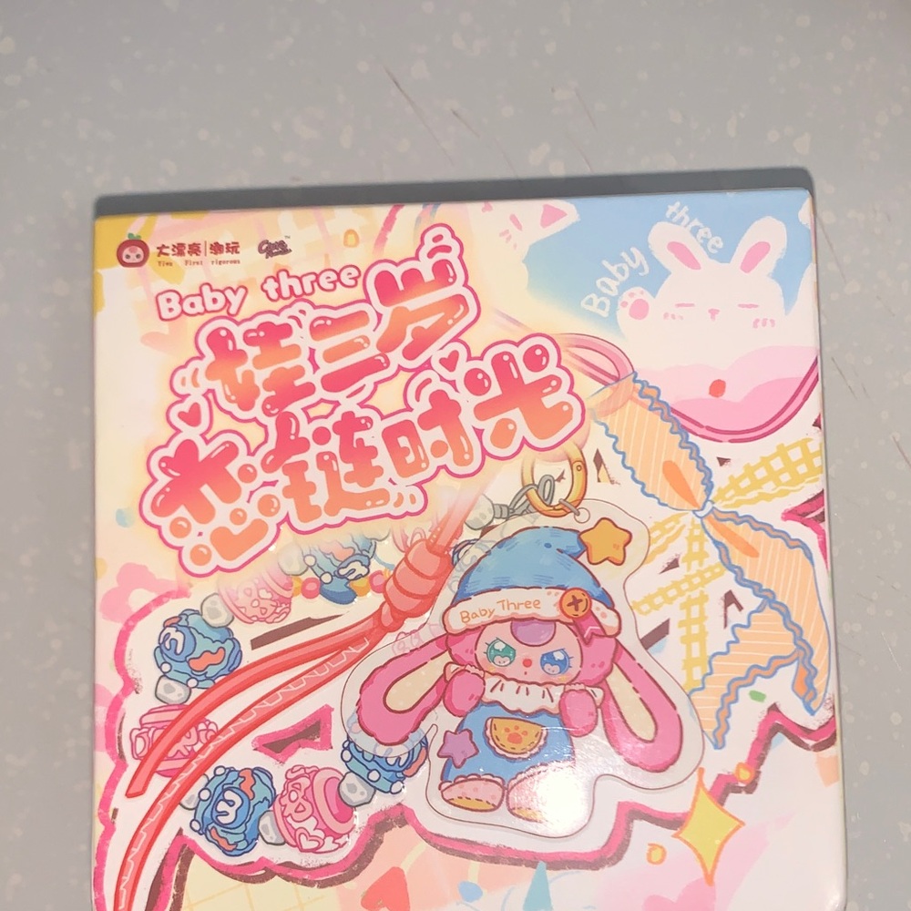 Baby Three Pink Plush Character Playset